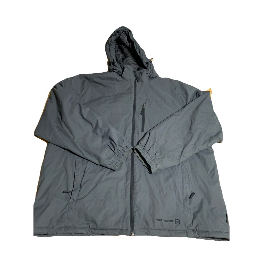 Free Country FCXtreme Hooded Ski Jacket Mens XXL Wind Breaker Water Resistant
